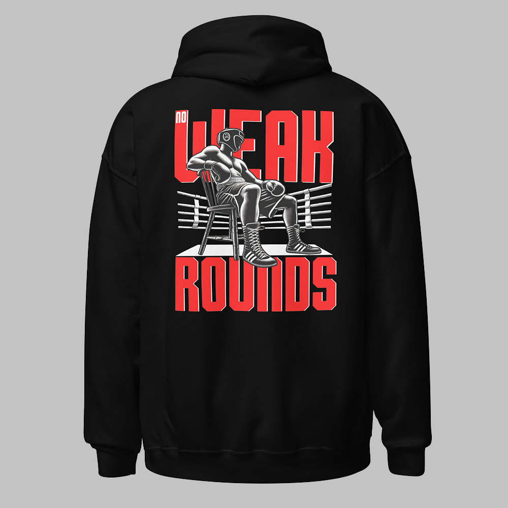 Moletom Preto - No Weak Rounds