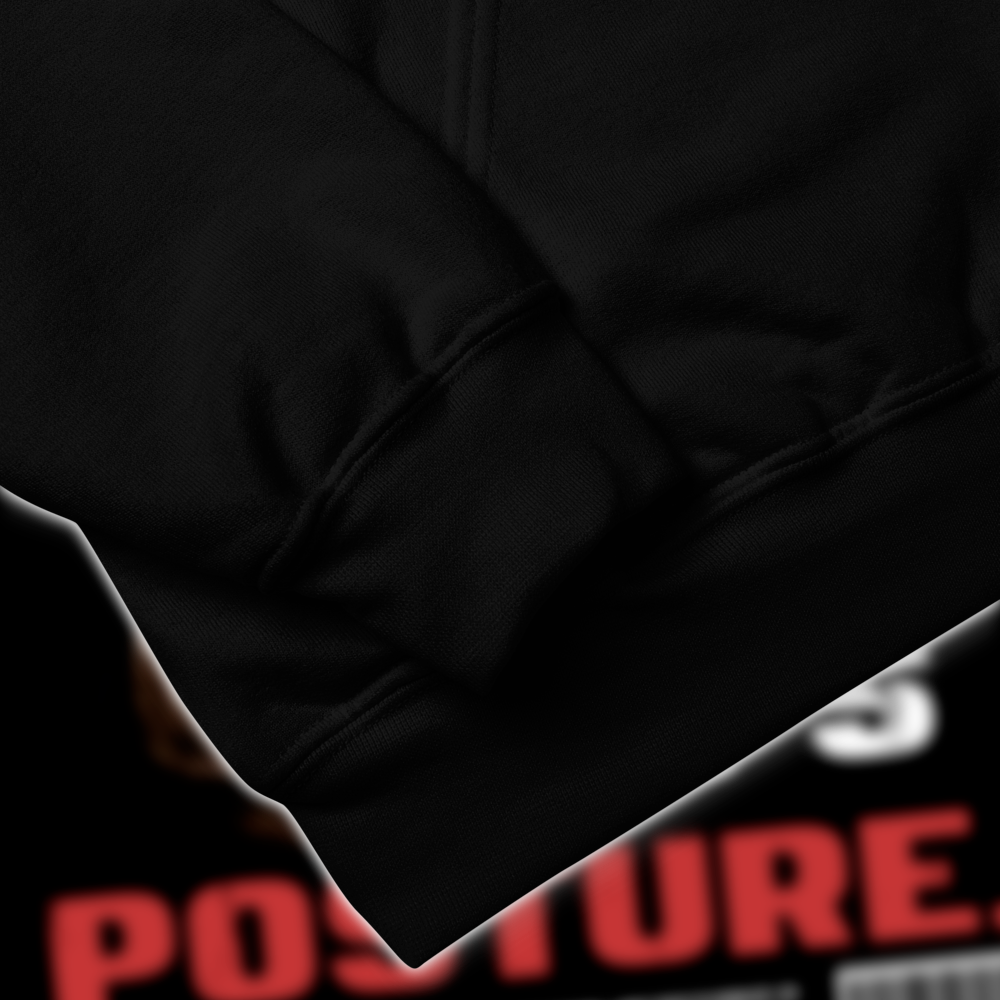 Moletom Canguru - Não é marra é postura BJJ