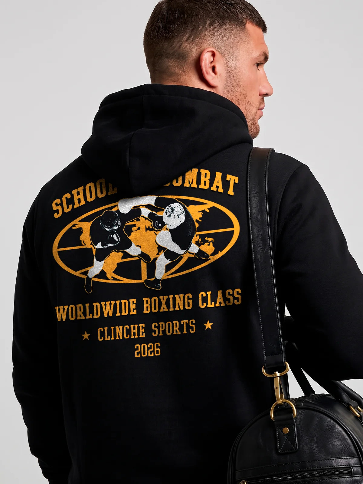Moletom Canguru - Worldwide boxing class.