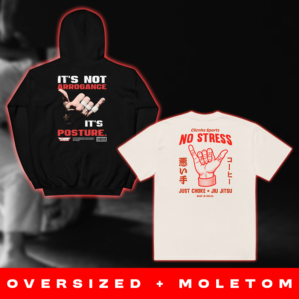 KIT Jiu-Jitsu - Oversized + Moletom