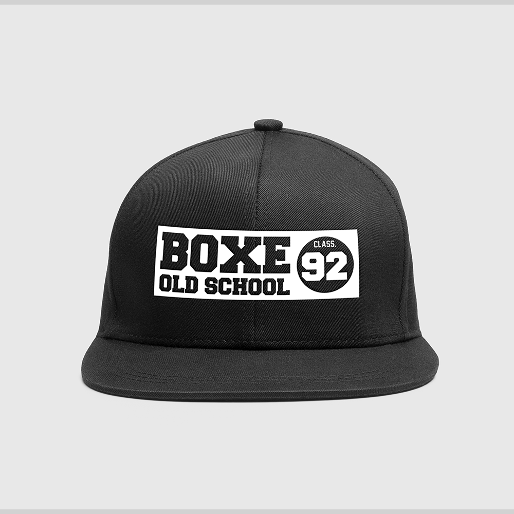 Boné "Boxe class. 92" - Preto