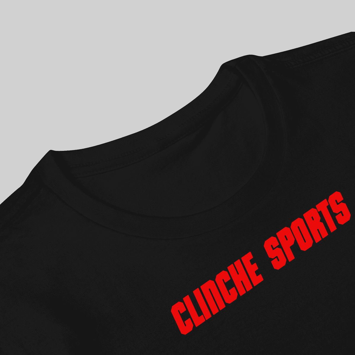 Camiseta Preta Simples - Clinche Sports