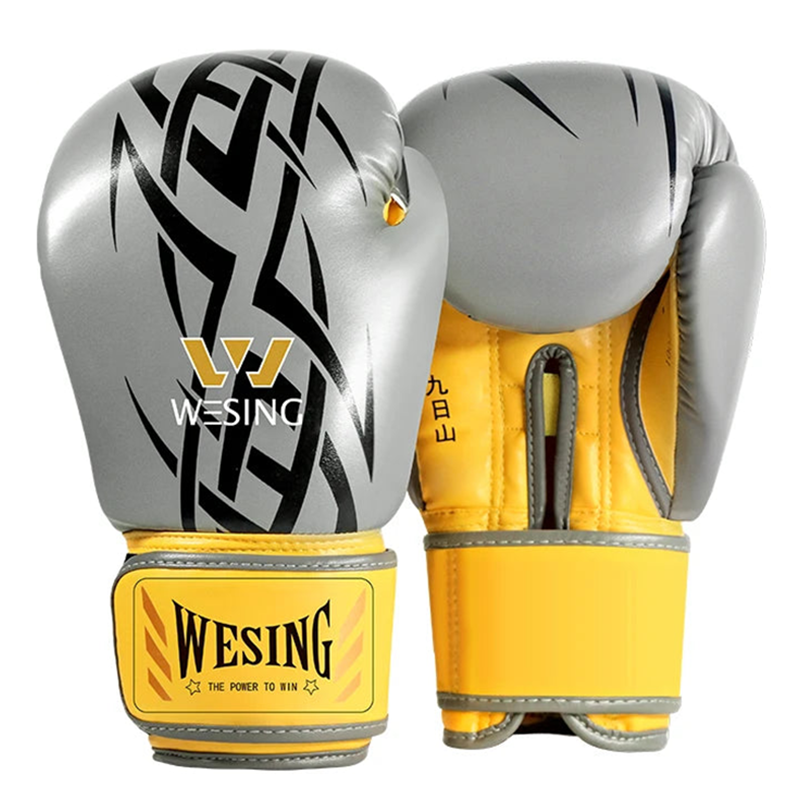 WESING Sparring Pro Style Boxing Gloves YELLOW