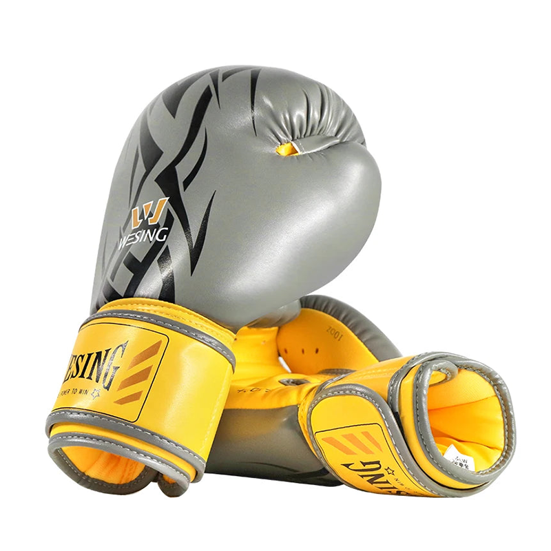 WESING Sparring Pro Style Boxing Gloves YELLOW