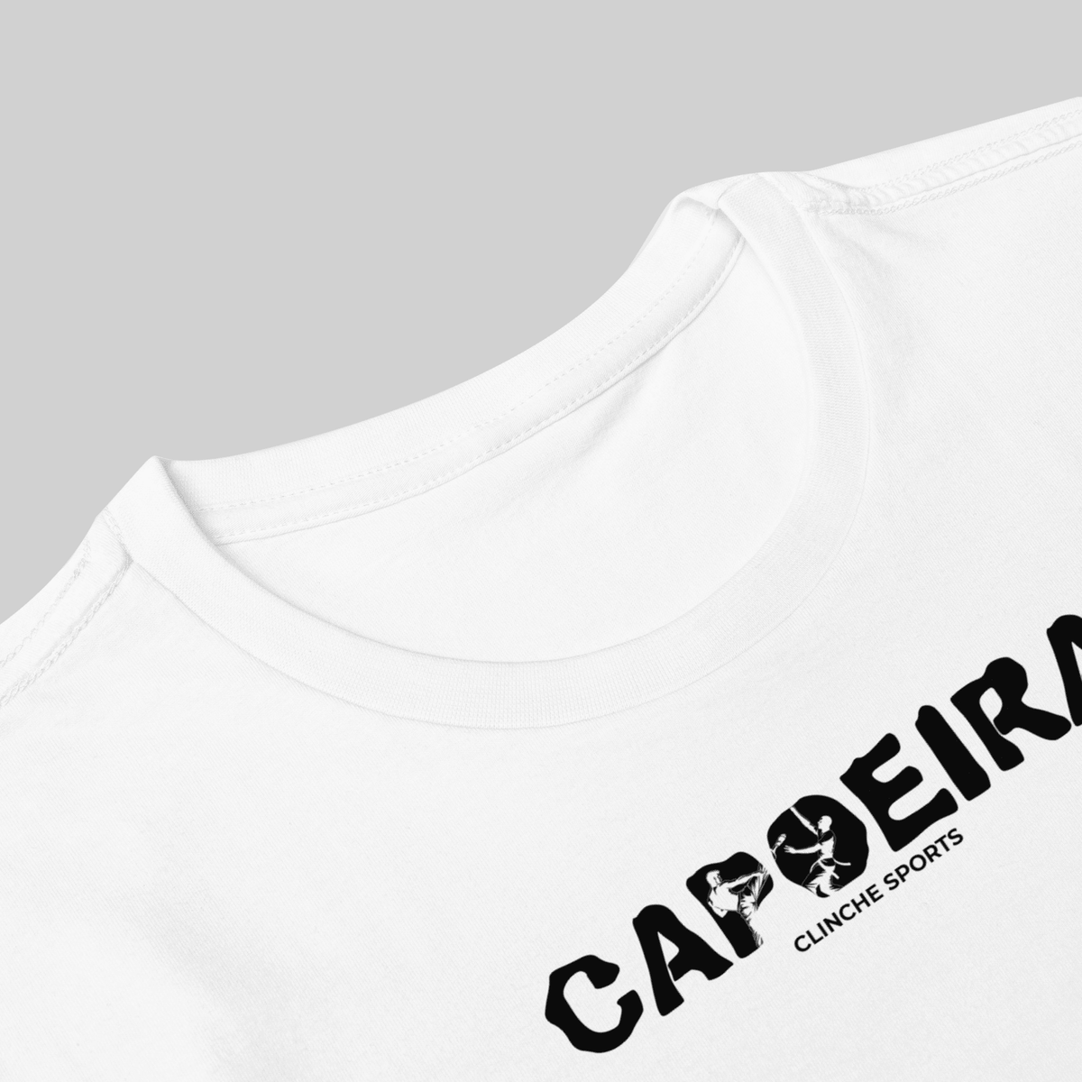 Camiseta Branca Básica - Capoeira