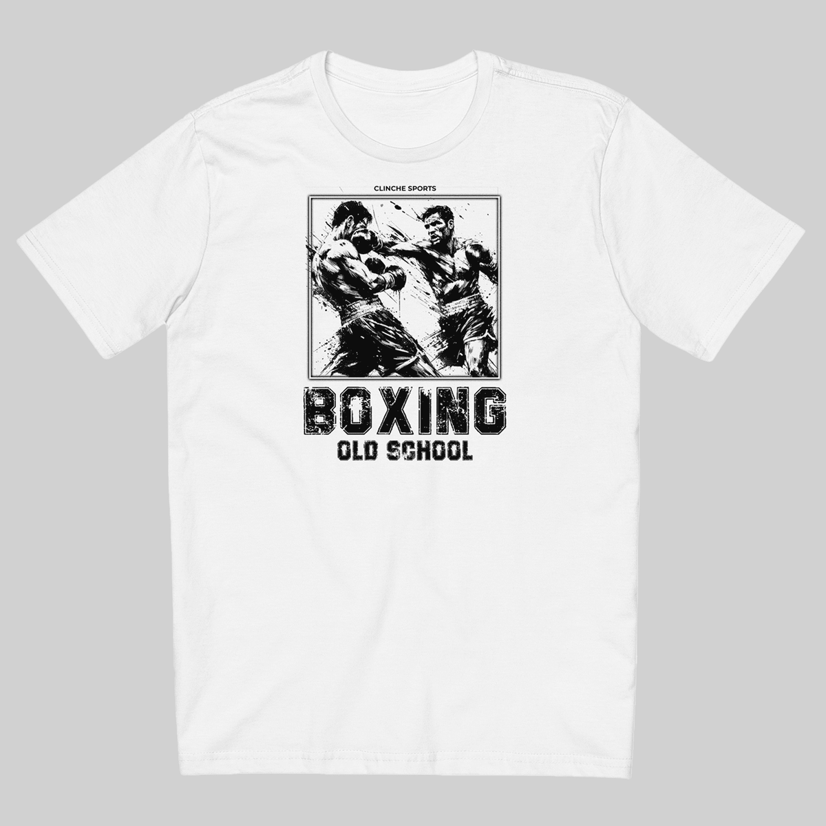 Camiseta Branca  - Boxing Old School