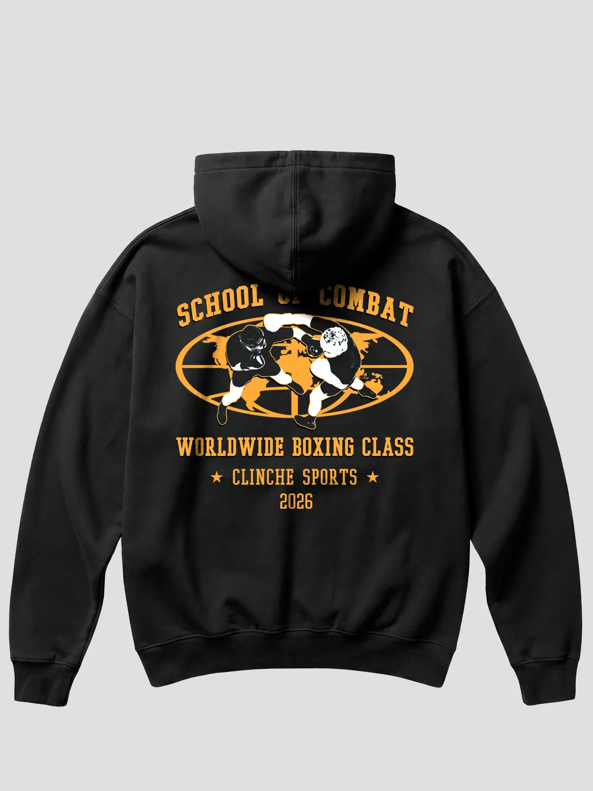 Moletom Canguru - Worldwide boxing class.