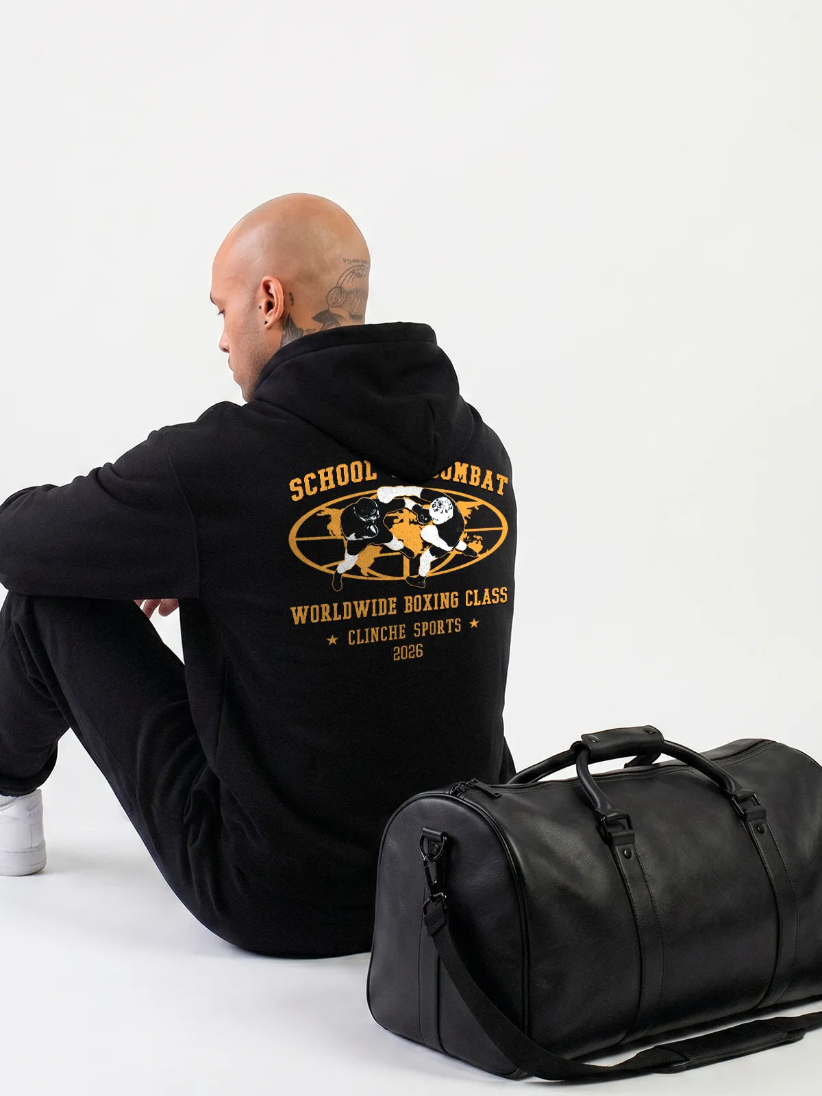 Moletom Canguru - Worldwide boxing class.