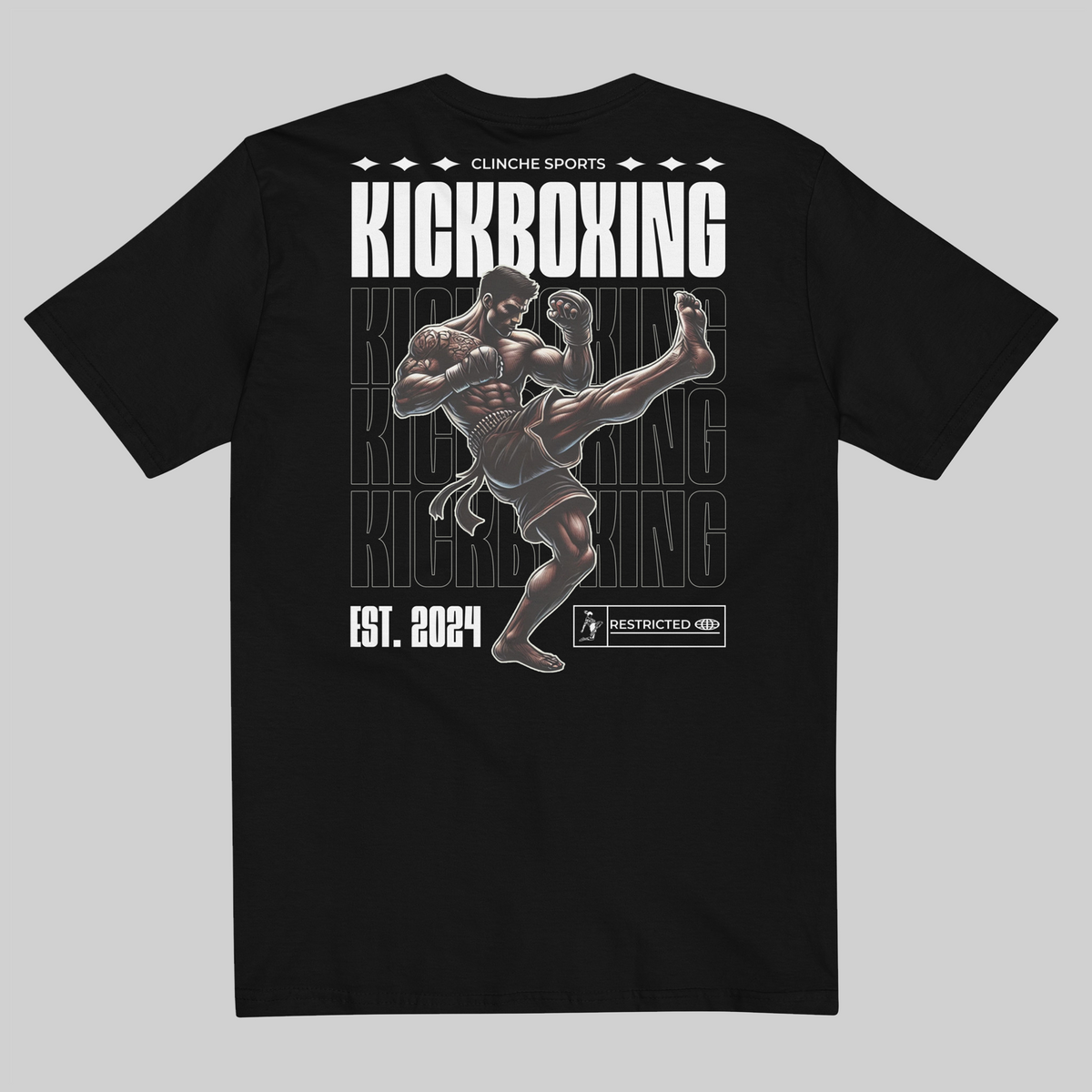 Camiseta Preta - Art Kickboxing