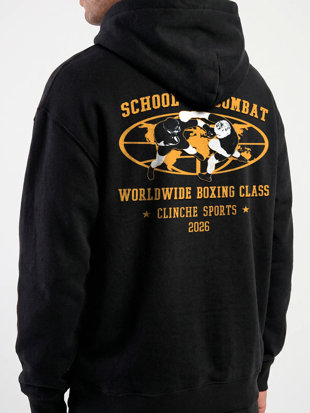 Moletom Canguru - Worldwide boxing class.