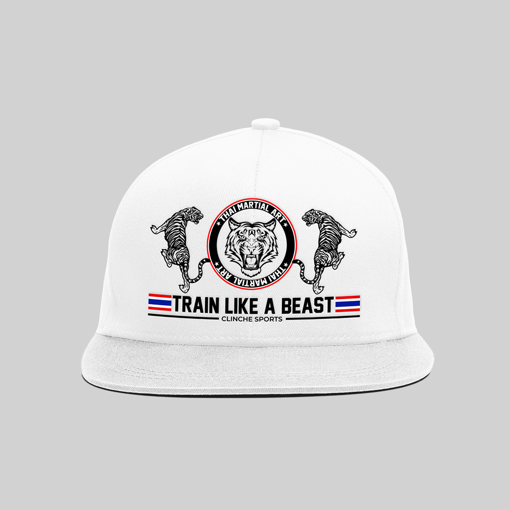 Boné "Train Like a Beast" - Branco