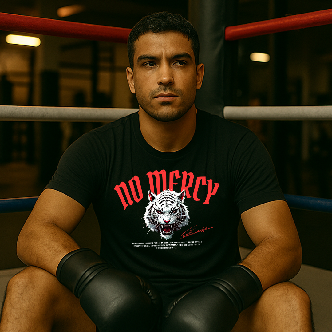 Camiseta Classic - No Mercy - Preta